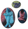 2012 painting, - Seedlings Triptych oil on canvas sizes vary