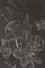 2012 painting, Deep Sea Glass charcoal on paper 26x40in Original for SALE print also available