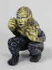 2013 sculpture, Creature Series - Fight or Flight 1 - oil on ceramic - 9Hx9Wx6inD SOLD.jpght